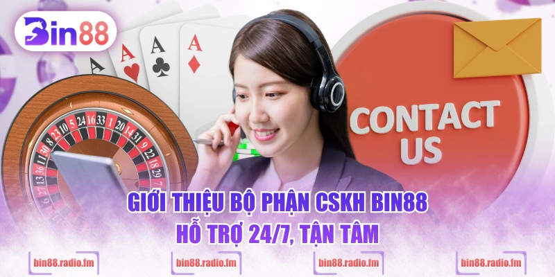 Giới thiệu bộ phận CSKH BIN88 hỗ trợ 24/7, tận tâm
